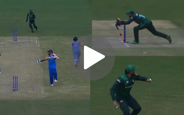 [Watch] India's Comical Mix-Up Leads Babar Azam, Rizwan To Top Off With 'Insane' Run-Out
